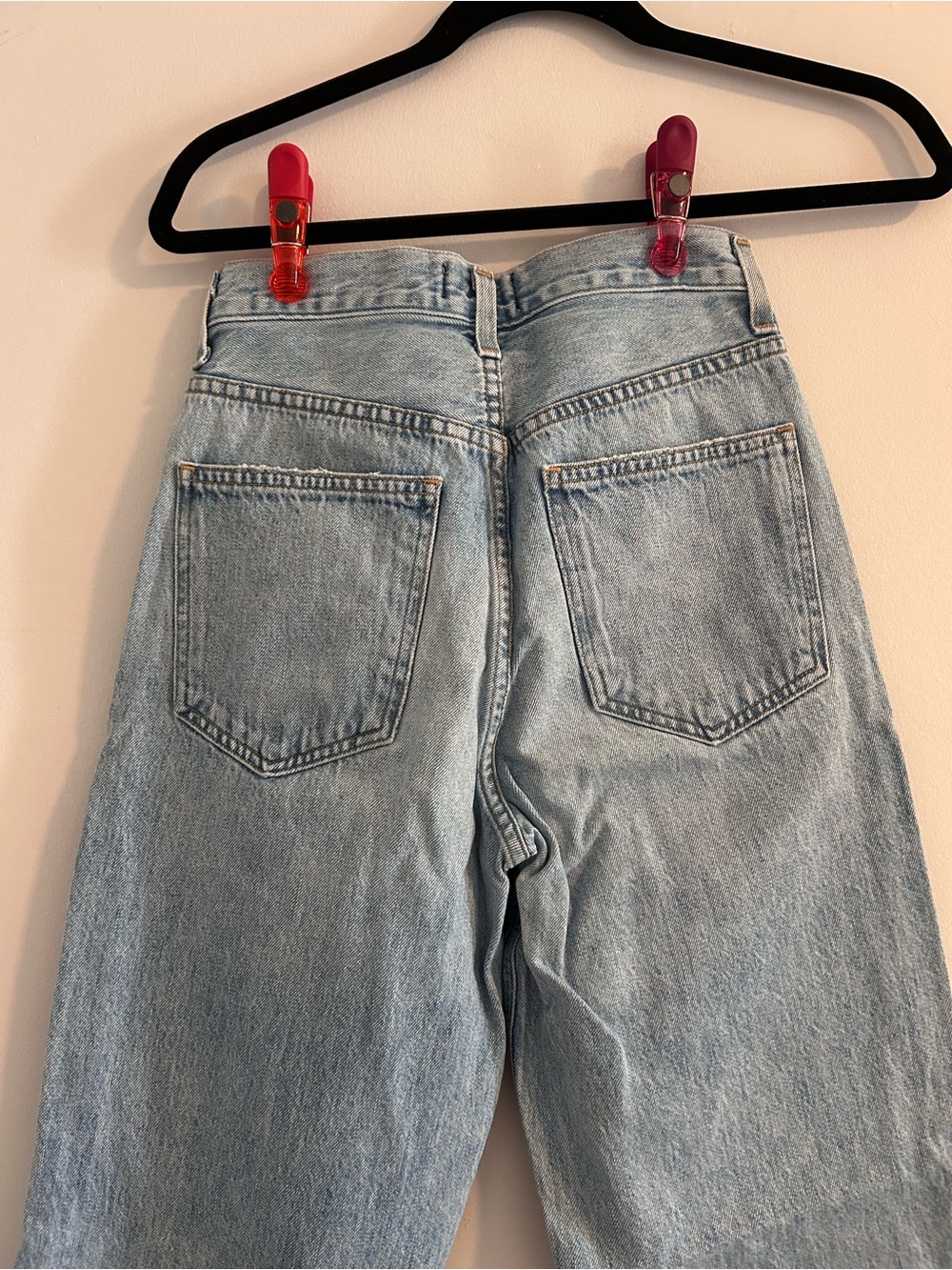Agolde Classic Light Blue Jeans Size 22 (more like Size 25) - Picture 16 of 16